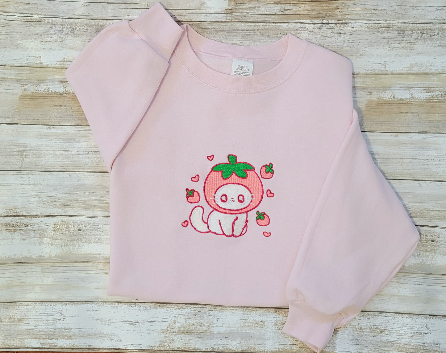 Strawberry Cat Sweatshirt