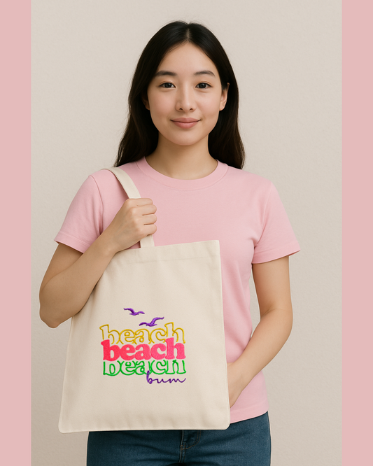 Beach tote bag