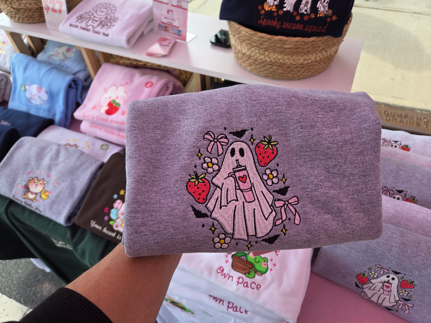 Ghost Halloween Sweatshirt