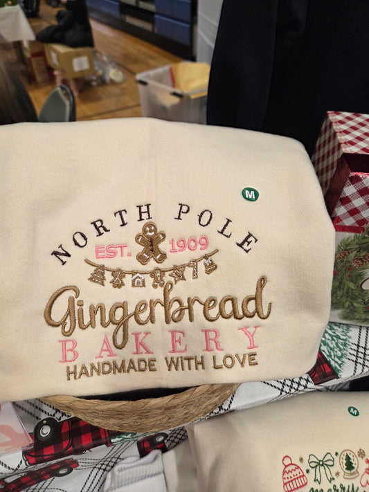 Gingerbread bakery Sweatshirt